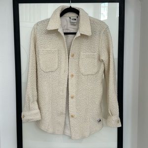 The North Face Sherpa shirt jacket Size XS